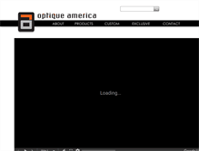 Tablet Screenshot of optiqueamerica.com